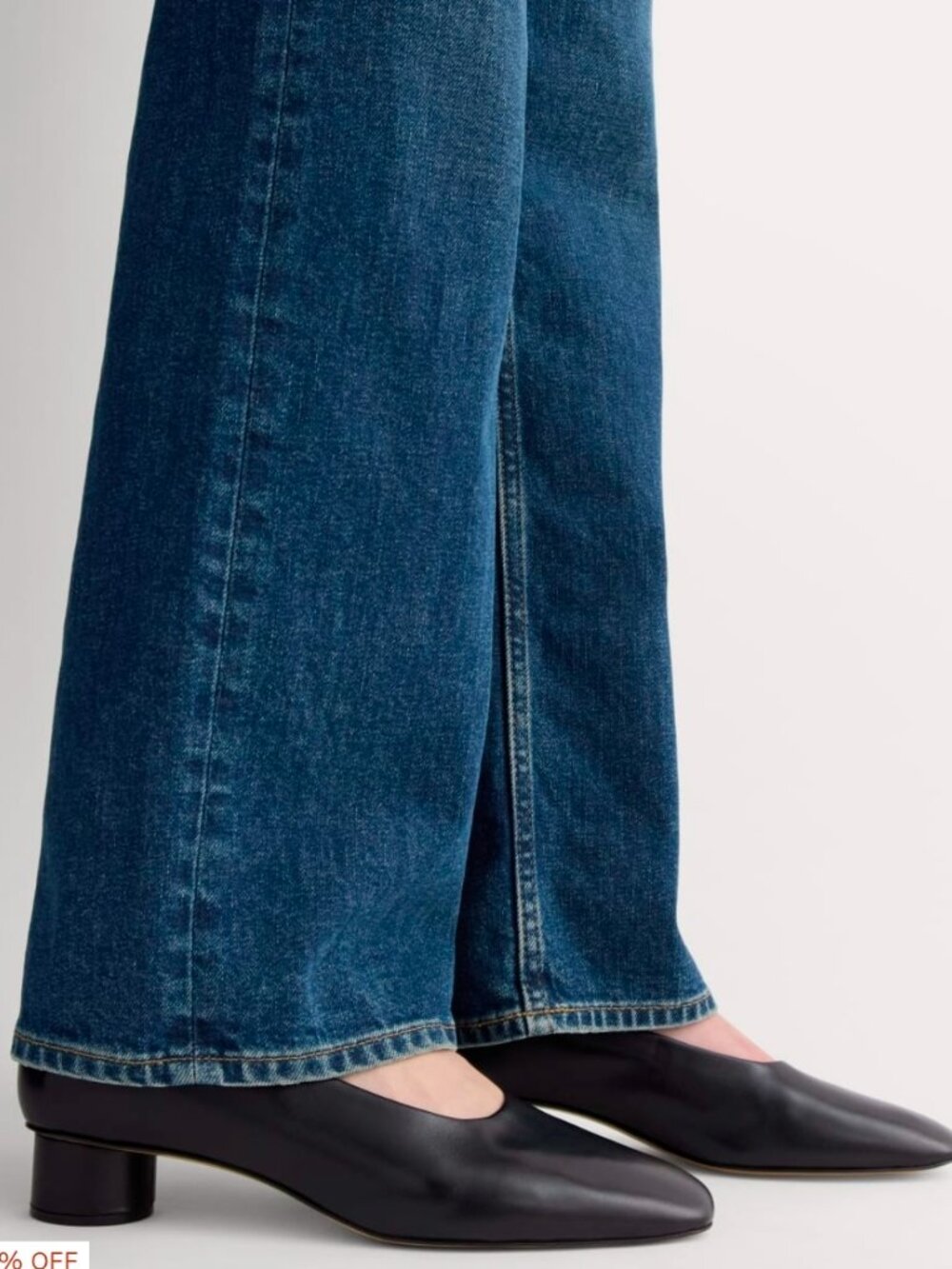 Everlane Gallery Pump Black Leather Womens Size 10 Minimalist Classic *NOTES